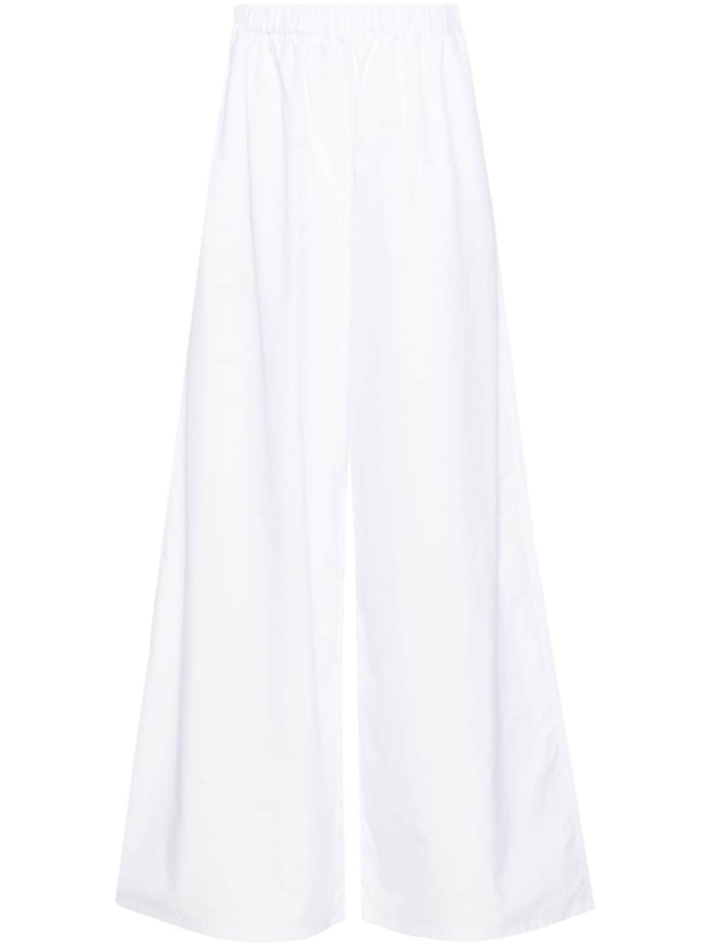 MAX MARA- Wide-leg Cotton Trousers