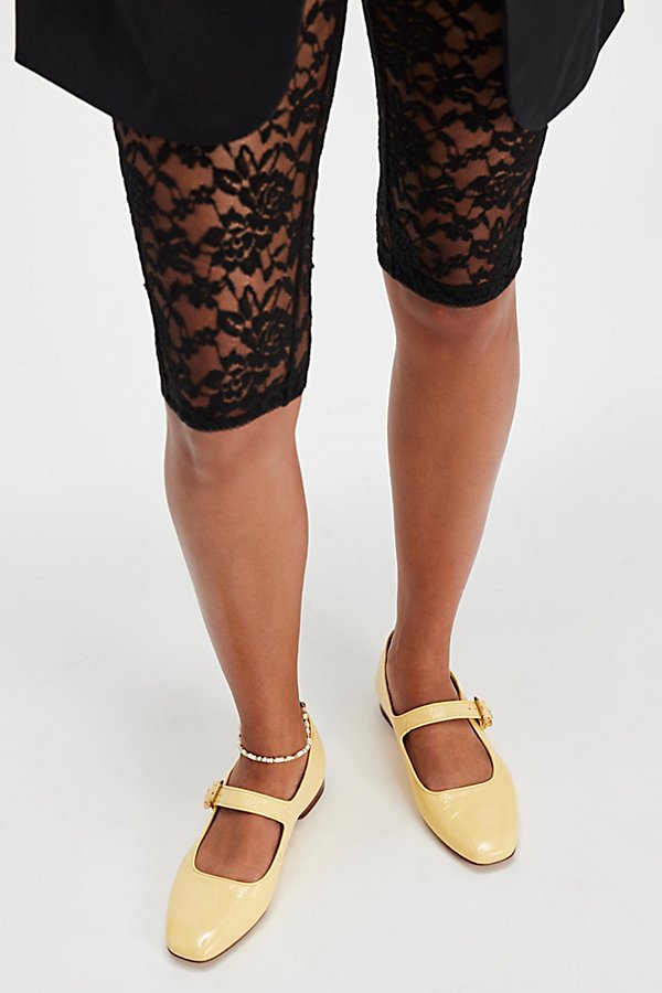 Michaela Buckle Ballet Flats by Sam Edelman at Free People in Buttercup, Size: US 8