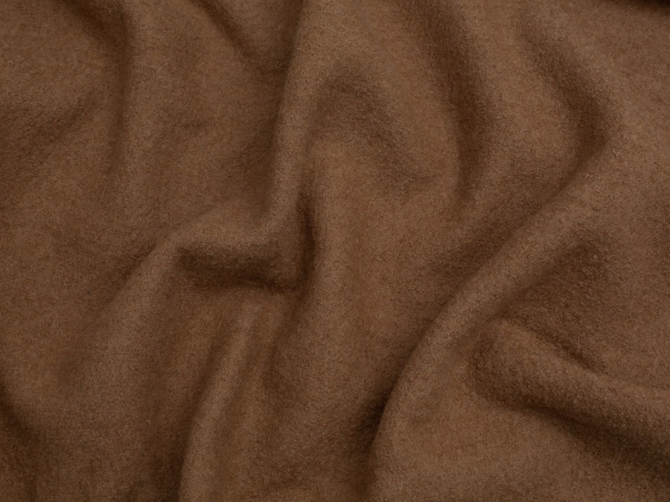 Minerva Core Range 100% Pure Boiled Wool Coating Fabric Warm Camel