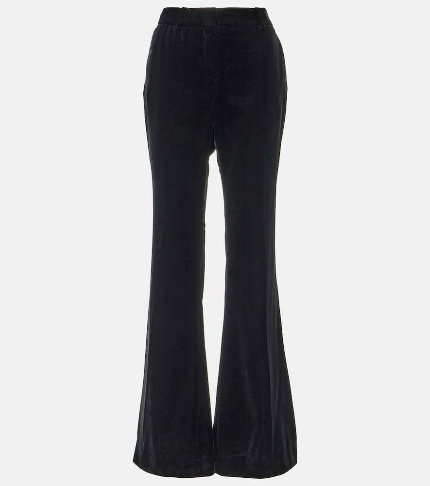 Nina Ricci Velvet bootcut pants