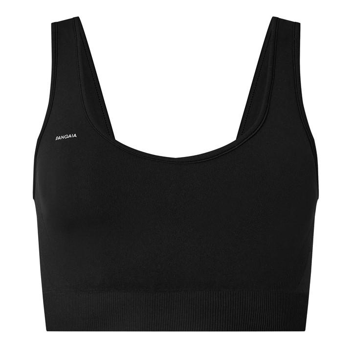 PANGAIA Womens Activewear Sports Bra 2.0 - Black