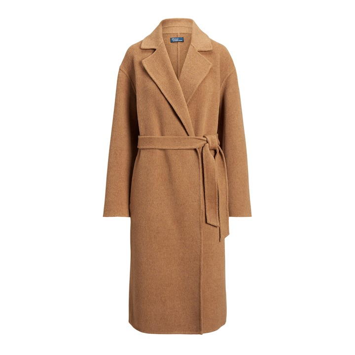 POLO RALPH LAUREN Belted Wrap Coat - Beige