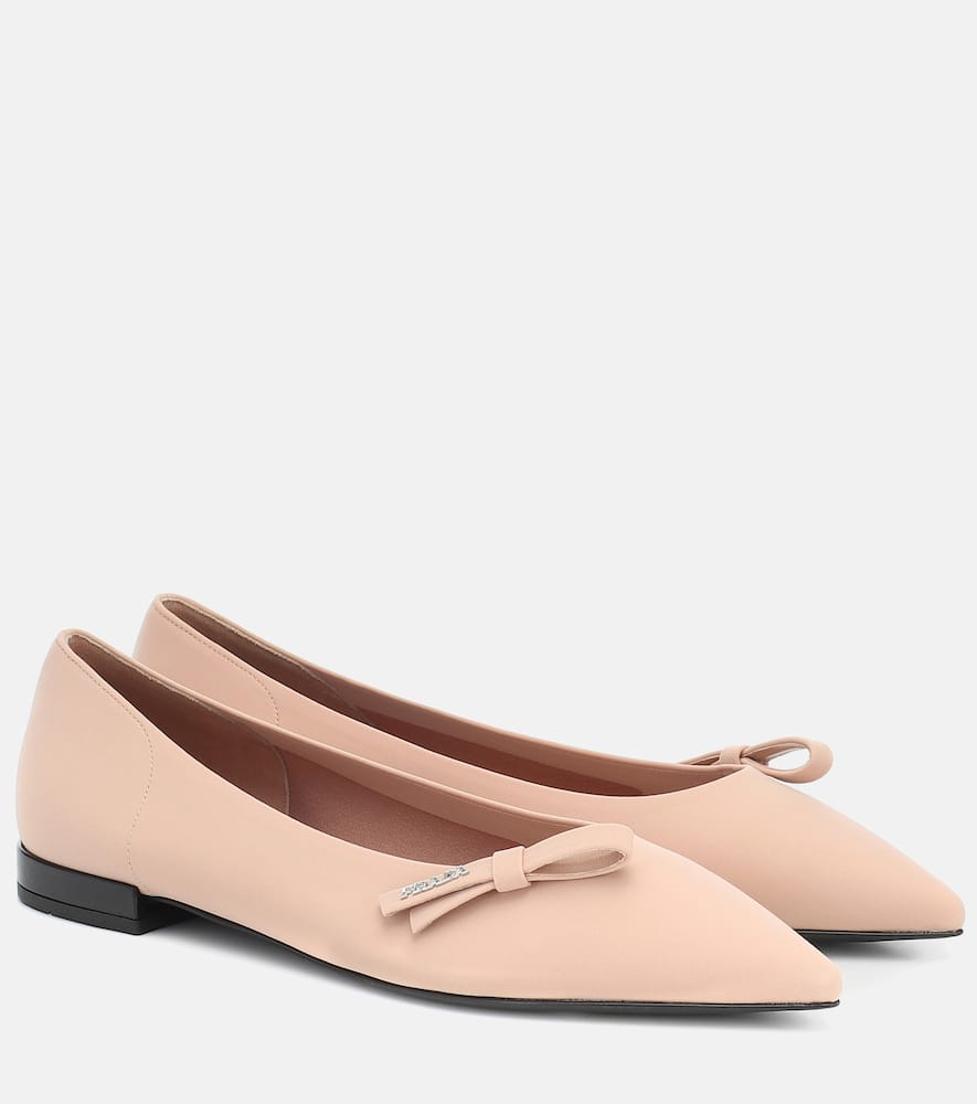 Prada Neoprene ballet flats