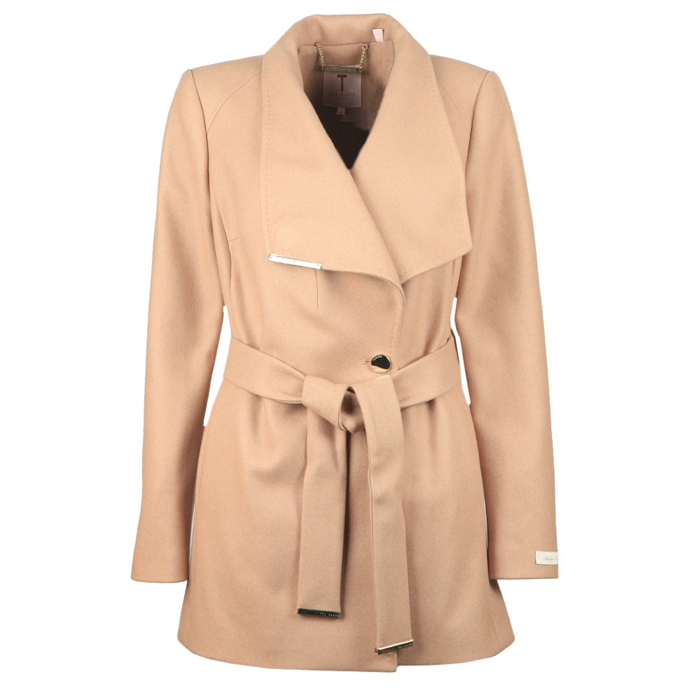 Rosess Short Wool Wrap Coat