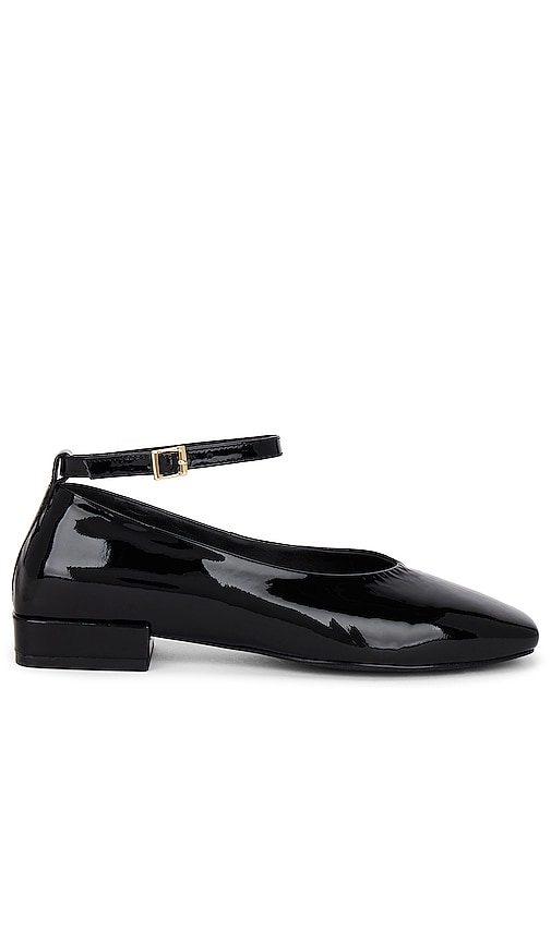 Seychelles Pumpkin Ballet Flat in Black. Size 8.5.