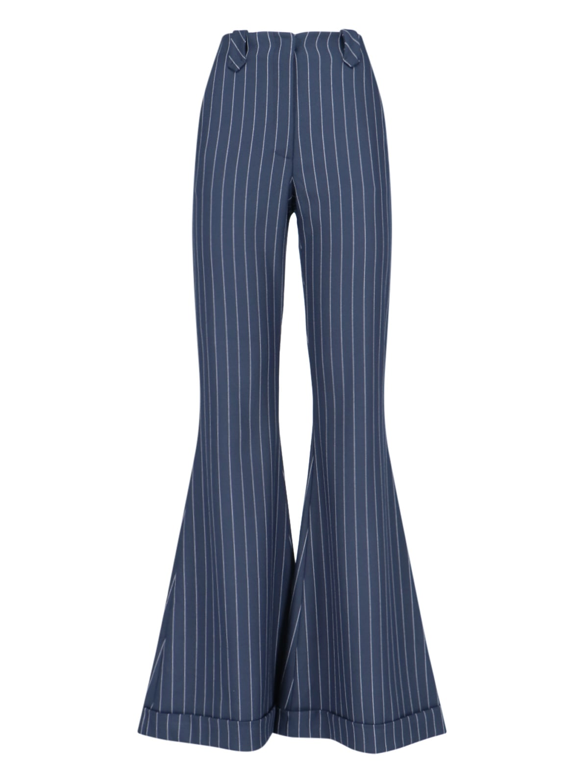 The Andamane Pinstriped Bootcut Pants