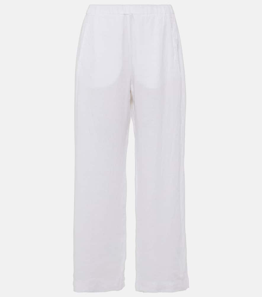 Velvet Lola linen wide-leg pants