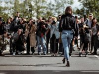 We're loving this effortlessly chic London street style moment! A furry black jacket paired with high-waisted jeans and block heels creates the perfect paparazzi-ready look. Want to know how to recreate this head-turning ensemble? We've got all the insider tips on the blog. Click for our complete style guide and shopping list! #Style #How #Londons #Streets #Runway #Street #Became #Favourite #PinterestInspiration