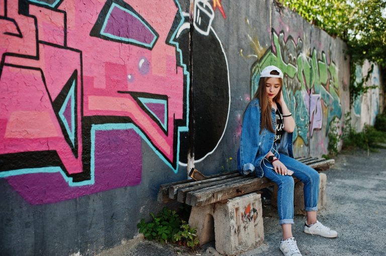 We're loving this laid-back urban look! Denim on denim paired with a graphic tee and white trainers creates the perfect casual-cool vibe. The backwards cap adds a cheeky twist. Want to nail this effortless street style? Pop over to the blog for our complete guide to mastering urban fashion essentials. #Urban #Street #Mastering #Ensembles #Effortless #Style #Denim #Savvy #PinterestIdeas