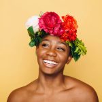 We're loving this vibrant floral crown look! Fancy learning how to create your own sustainable statement piece? Our blog post reveals the secrets to crafting eco-friendly accessories that'll turn heads. Don't miss our top tips for styling these gorgeous blooms ethically. Click for the full guide!