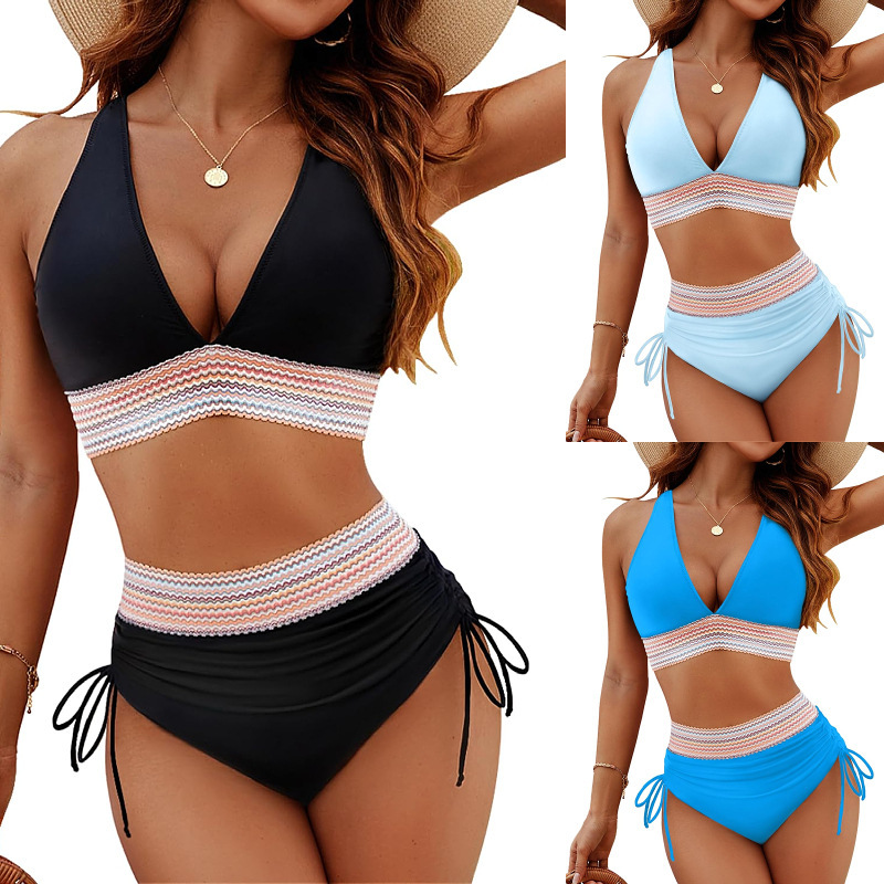 High Neck Bikinis for Smaller Busts with Coverage