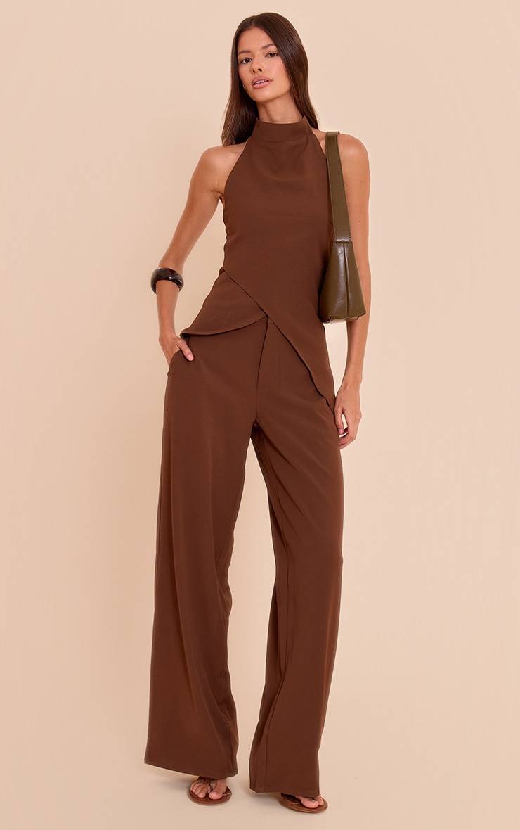 Tailored Animal Print Trousers in Leopard