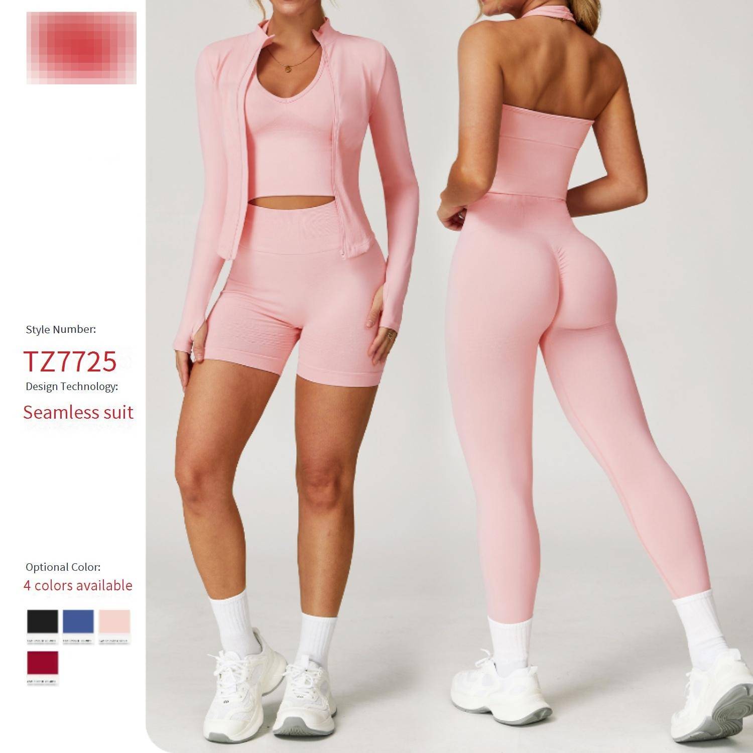 High Waisted Leggings in Seamless Construction