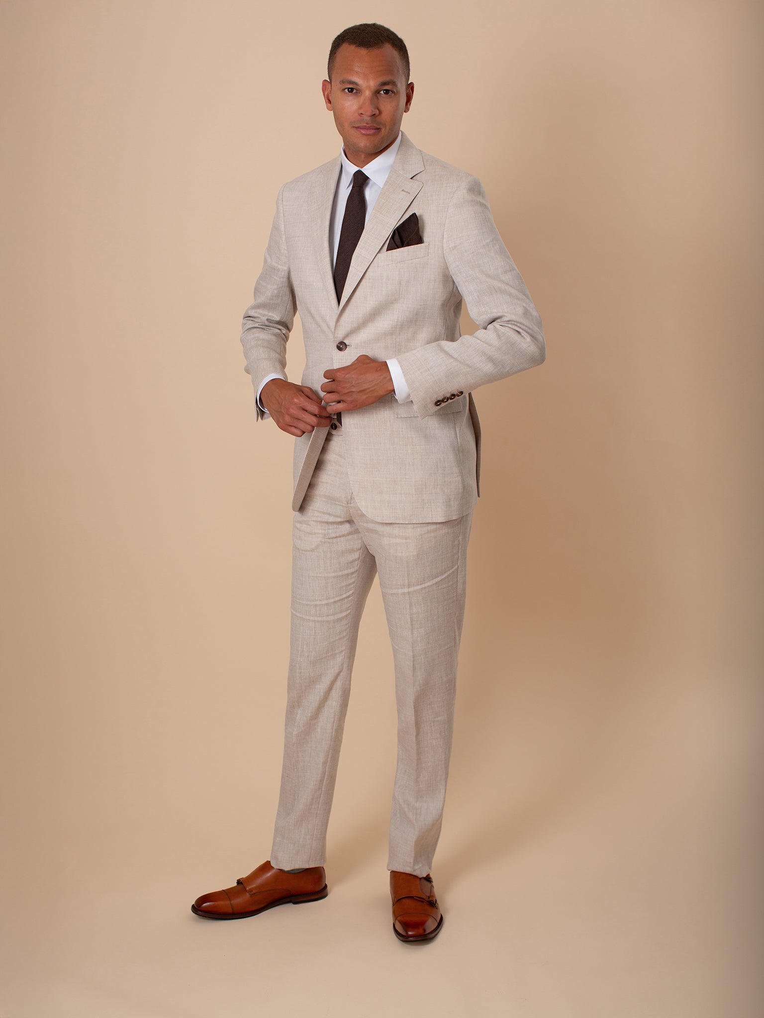 Lightweight Linen Blend Wide Leg Trousers for All Day Wear