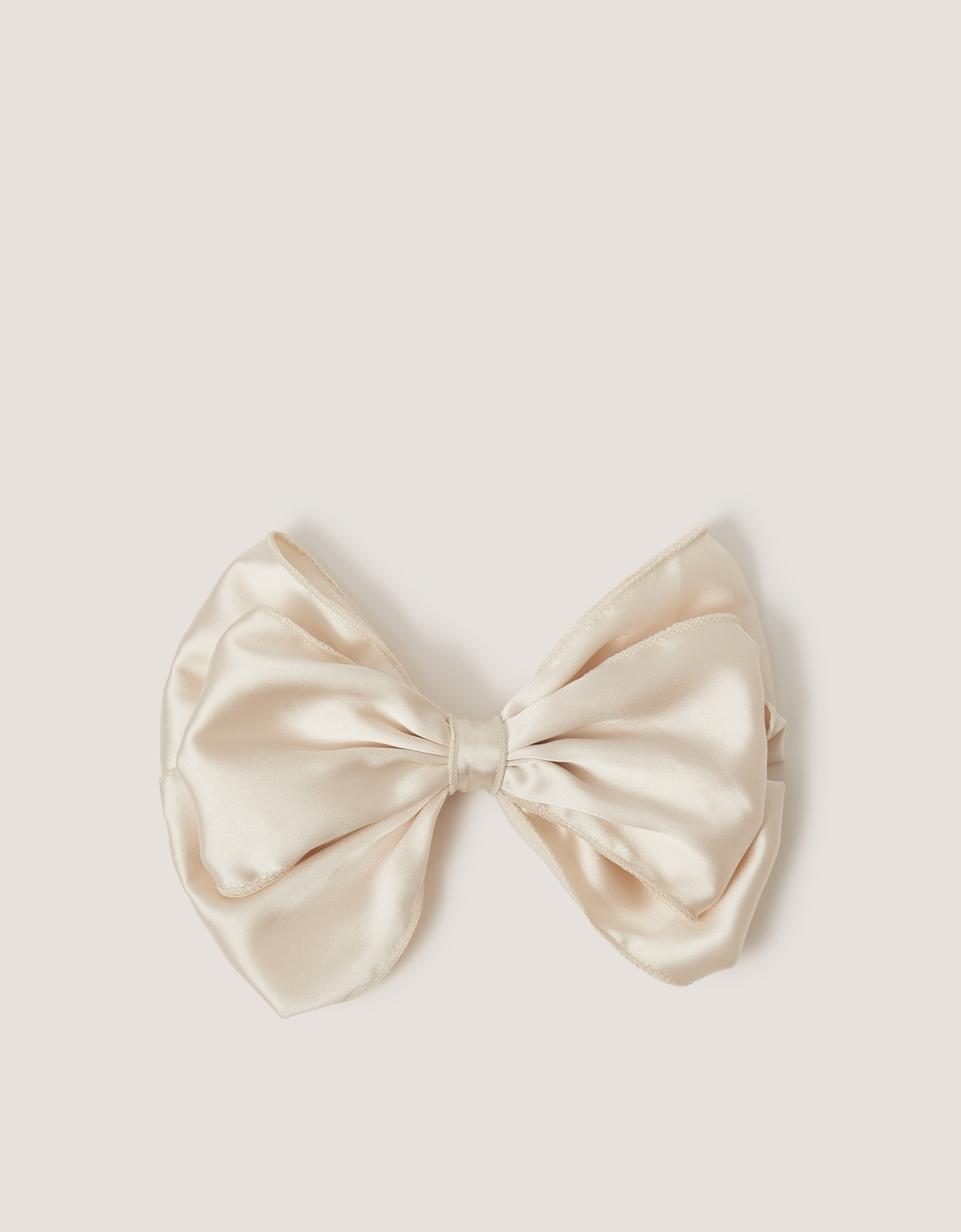 Satin Bow Hair Clip