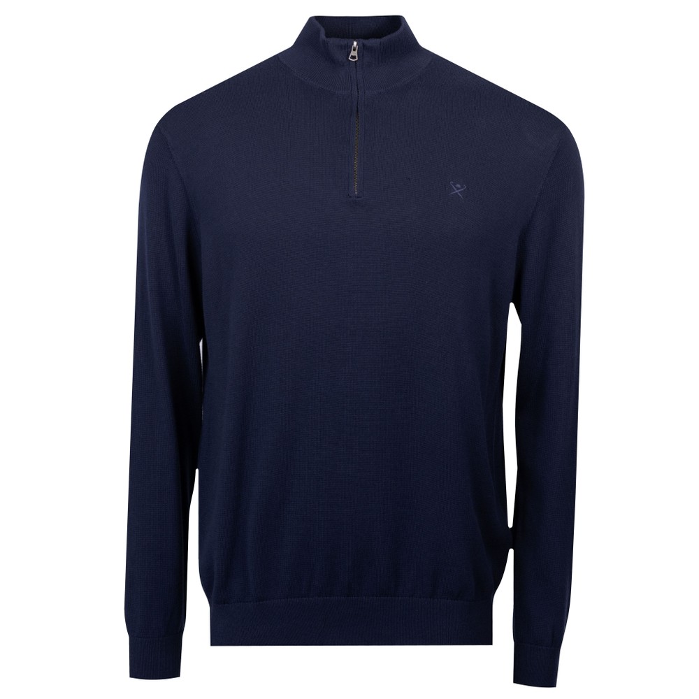 Cotton Half Zip Jumper