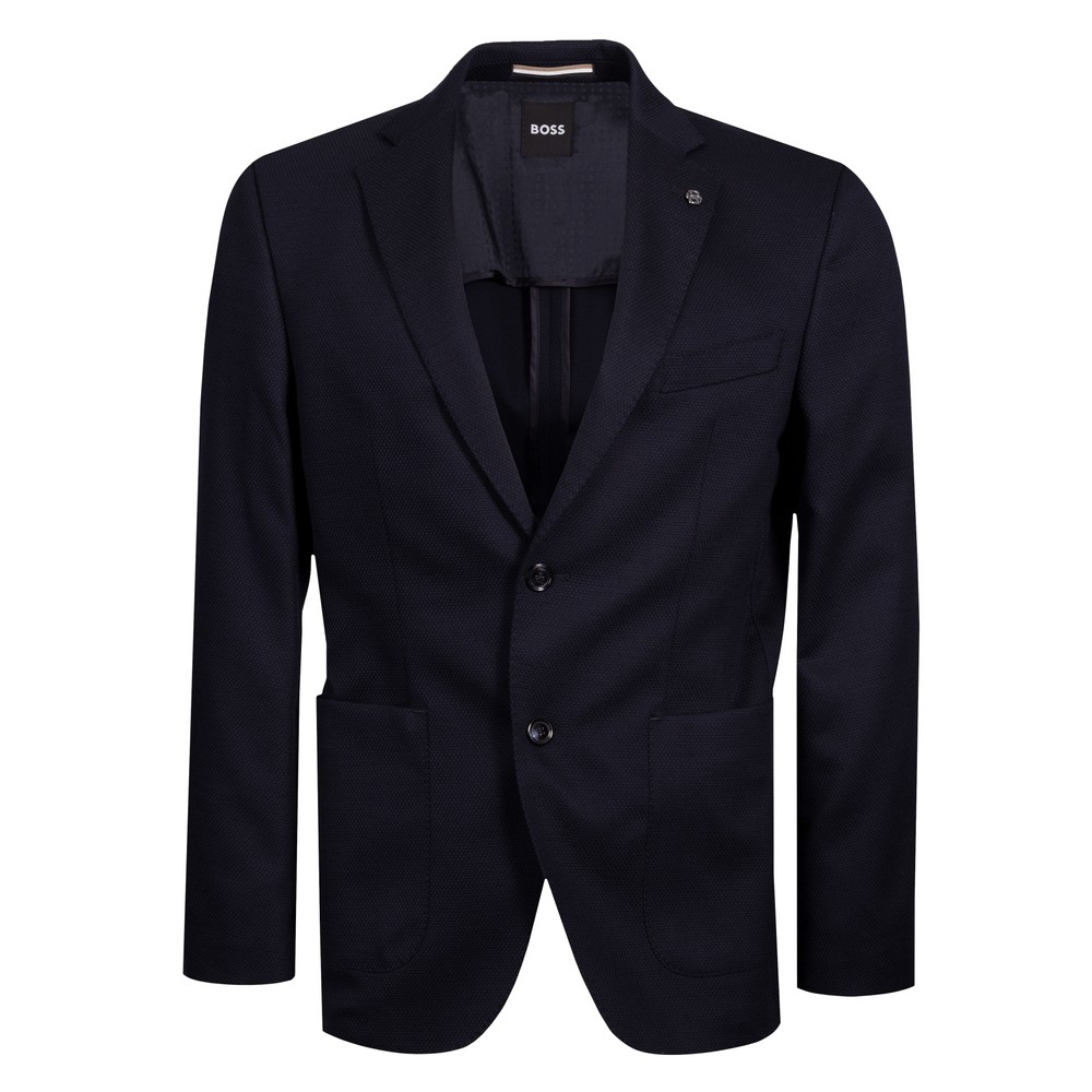 P Hanry Textured Jersey Blazer