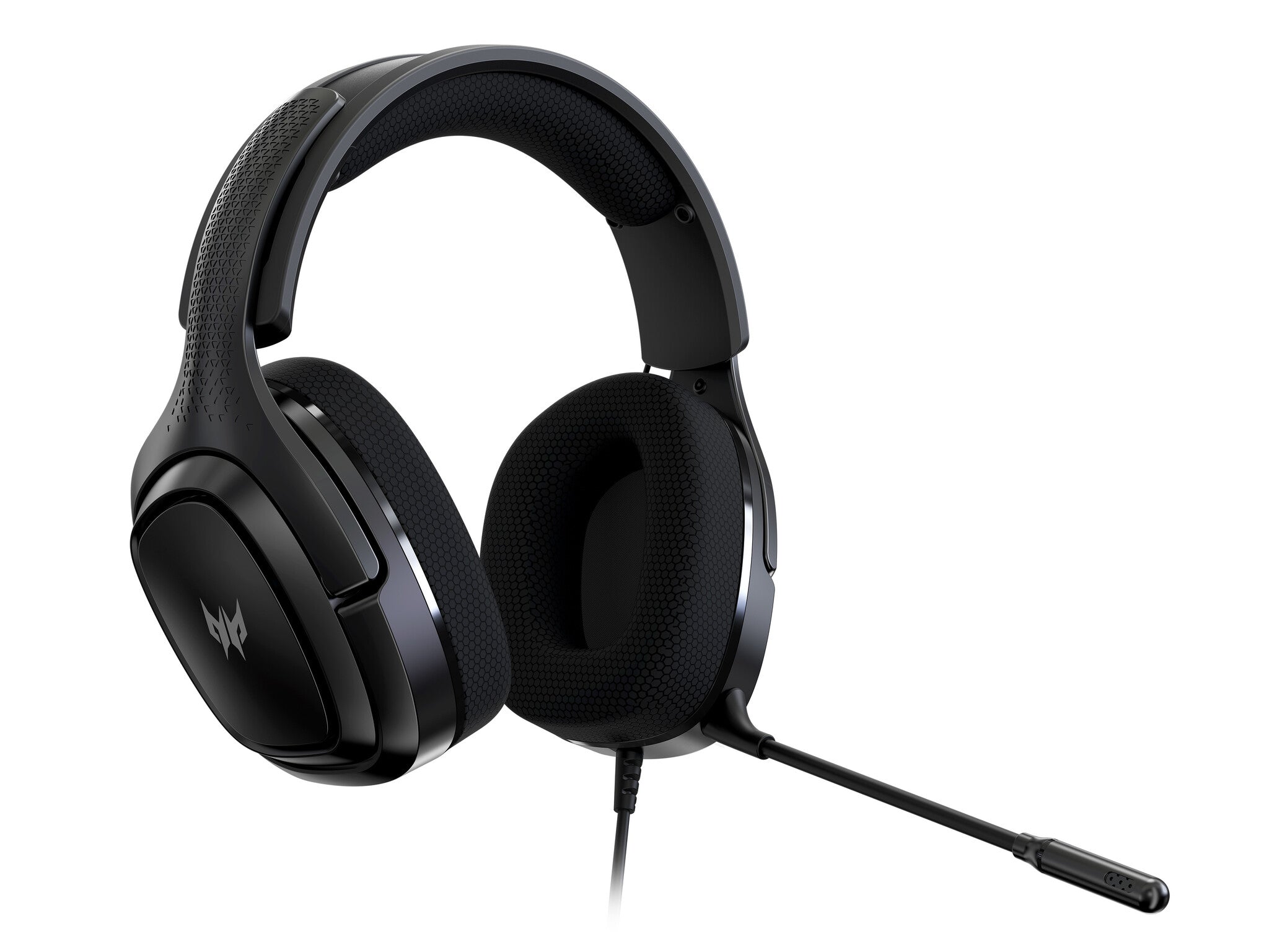 Acer Predator Galea Gaming Headset with Control Box, . Surround Sound, Detachable Omnidirectional Mic, Ergonomic Ear Cups, Adjustable Headband