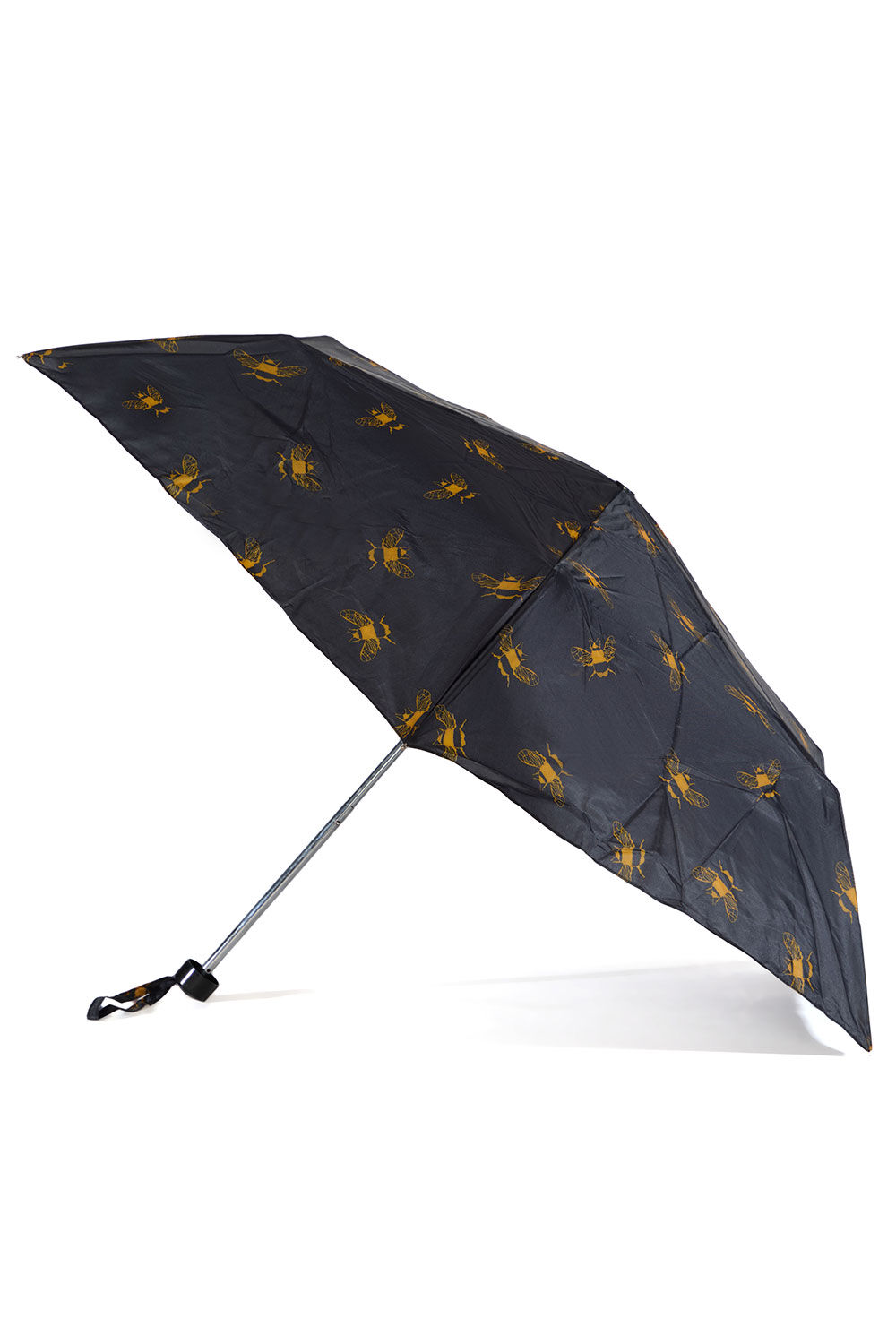 Bonmarche Black All Over Bee Print Umbrella