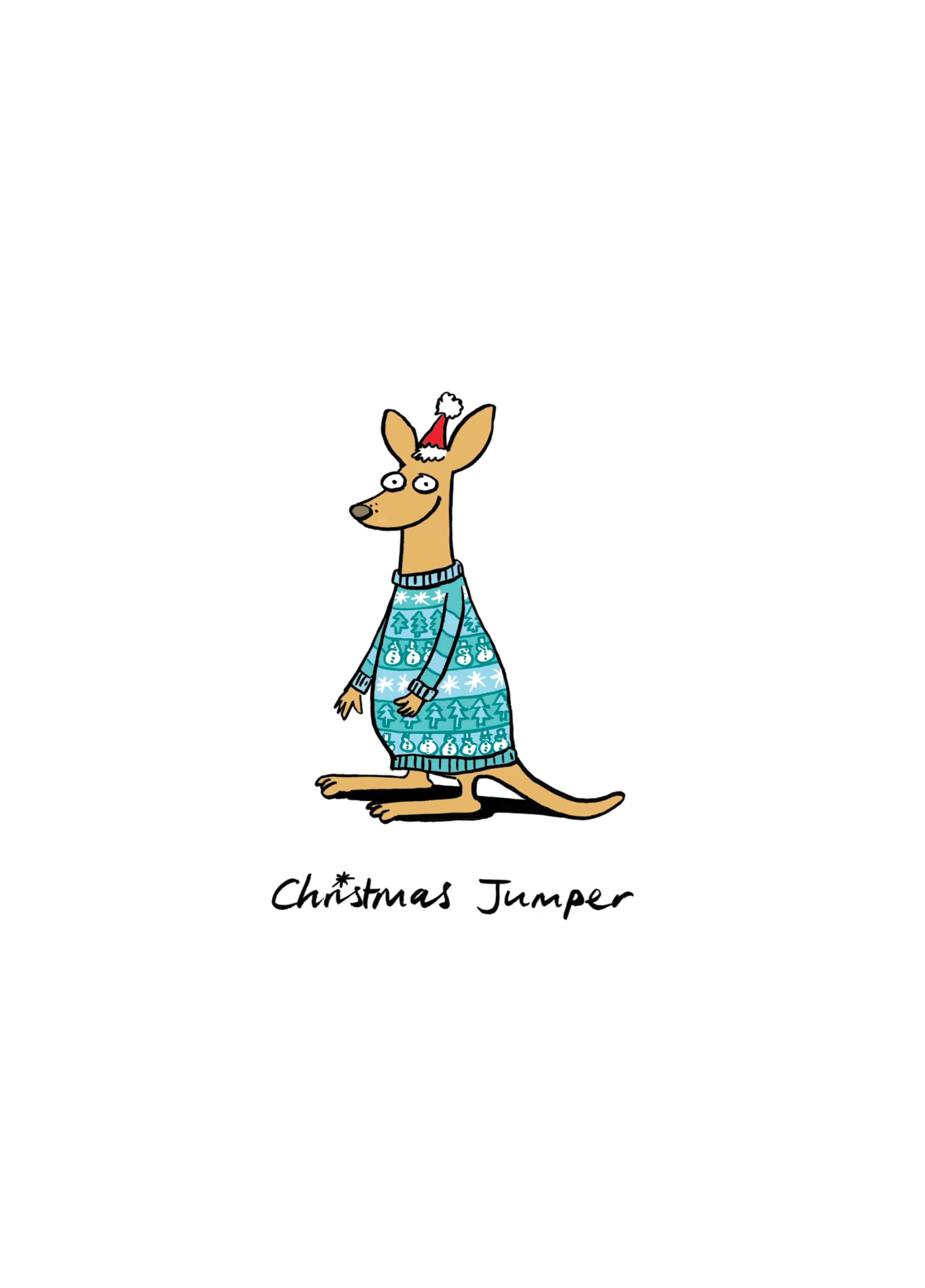 Christmas Jumper Card - Standard mm x mm