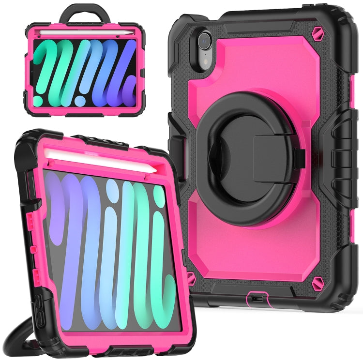 Bracelet Holder Silicone + PC Tablet Case, For iPad . , For iPad mini mini - For iPad mini mini Rose Red