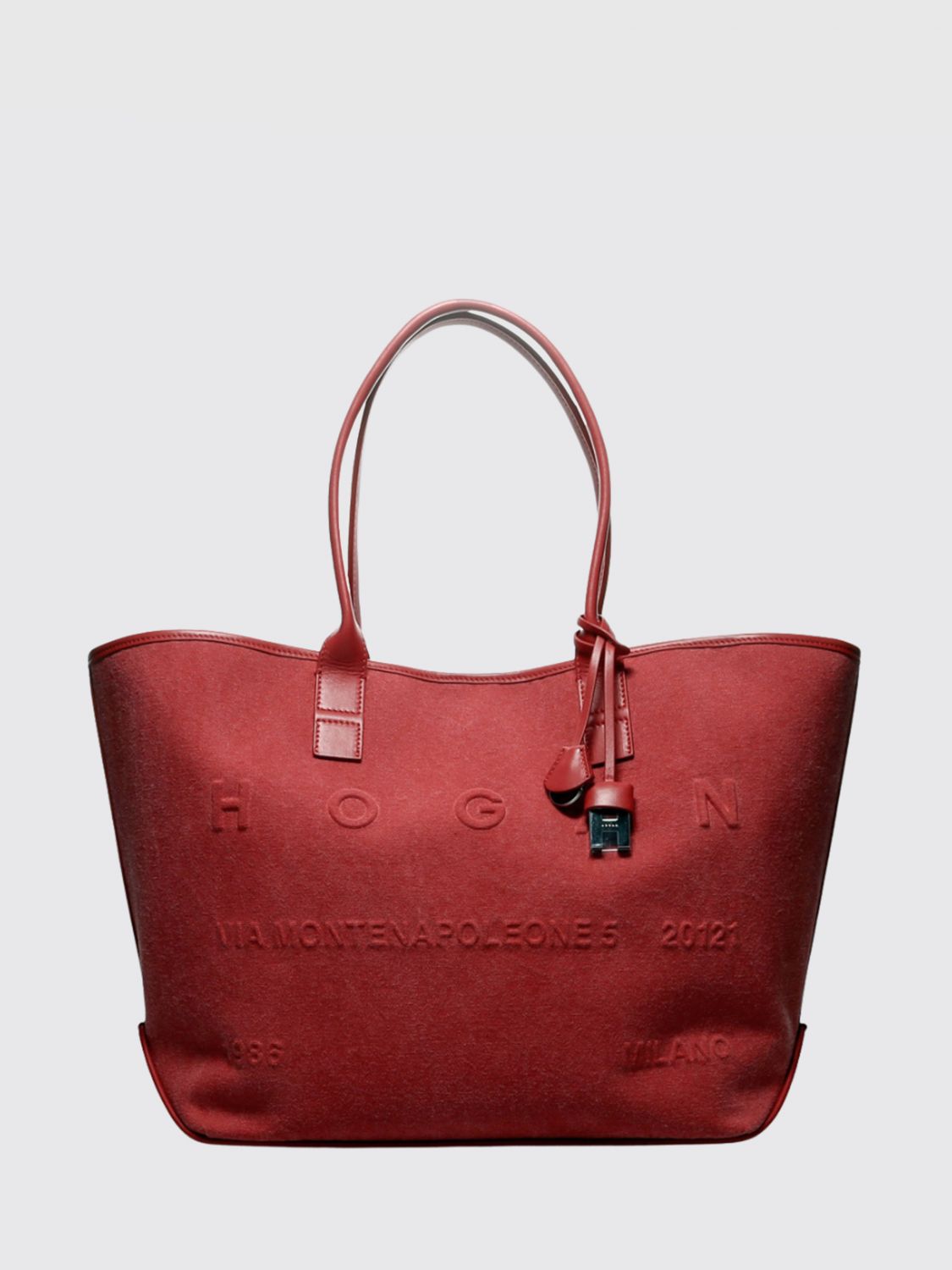 HOGAN Tote Bag Woman color Red