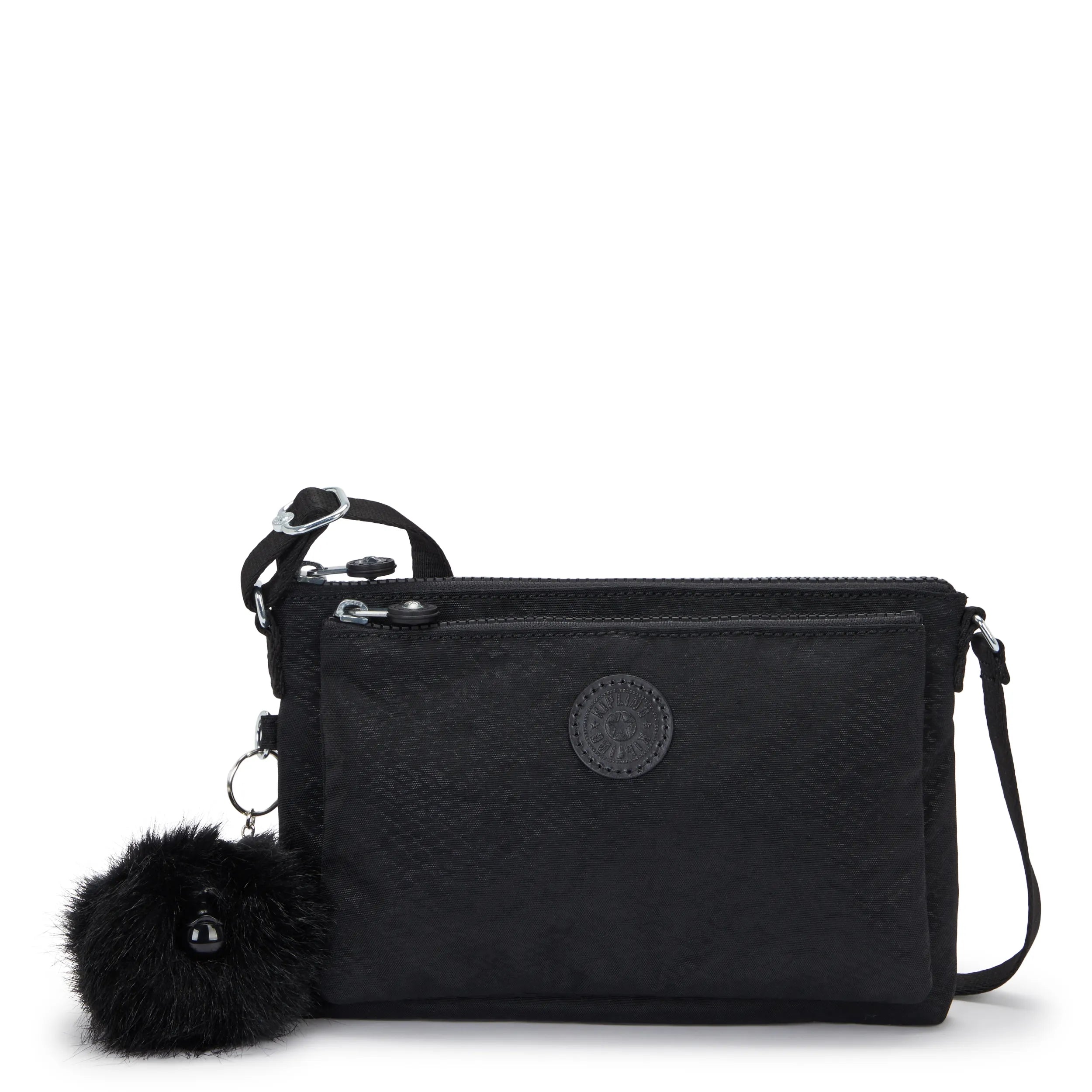 Kipling Small Crossbody Bag Black % Polyamide, % Recycled Polyamide