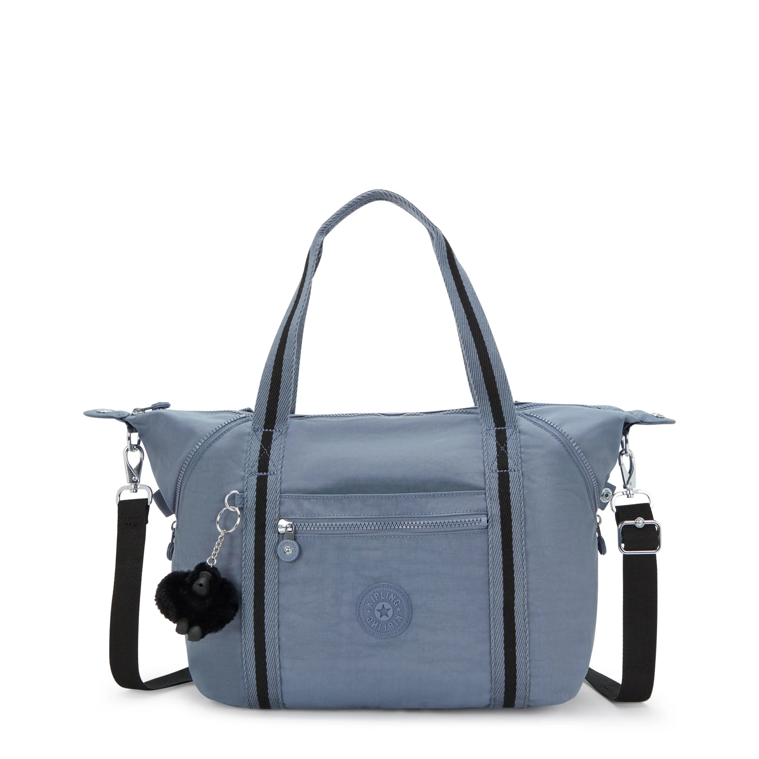 Kipling Handbag With Detachable Straps Blue % Recycled Polyamide, % Polyamide