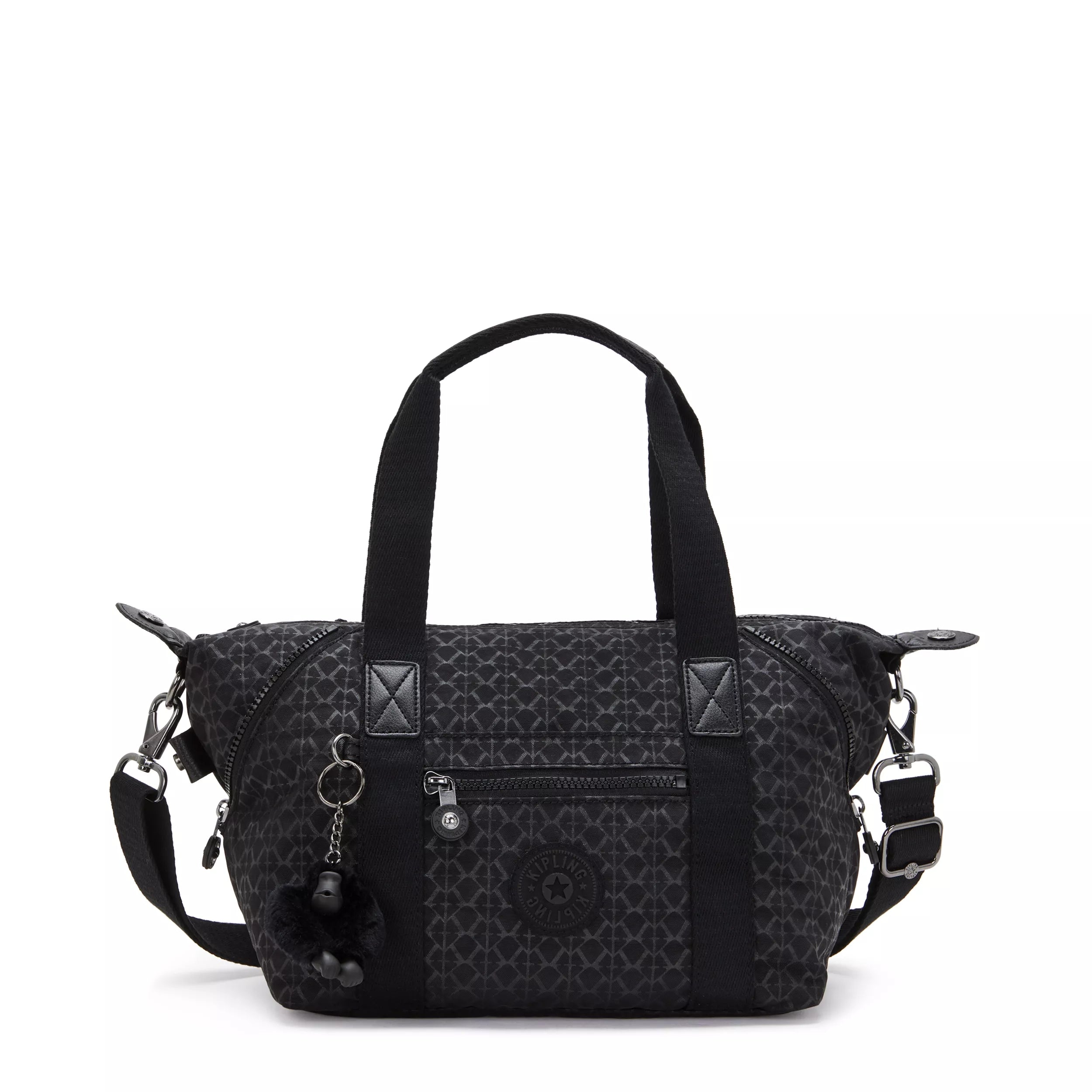 Kipling Mini Tote Bag With Detachable Shoulder Strap Print % Polyamide