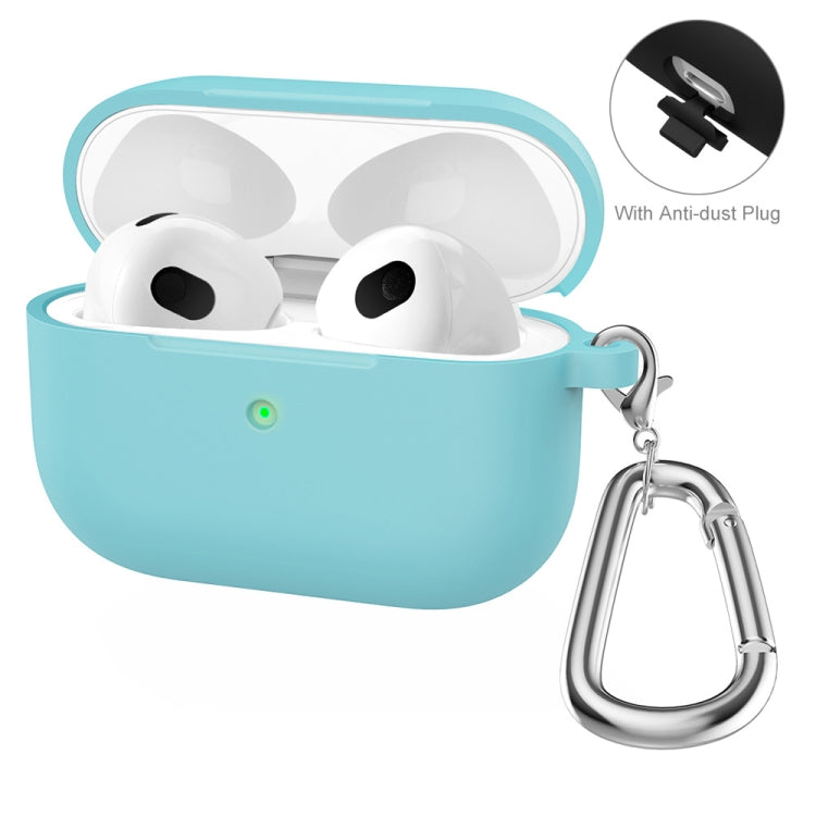 ENKAY Hat-Prince Thickened Silicone Protective Case Shock-Absorbing Cover with Keychain for Apple AirPods Pro