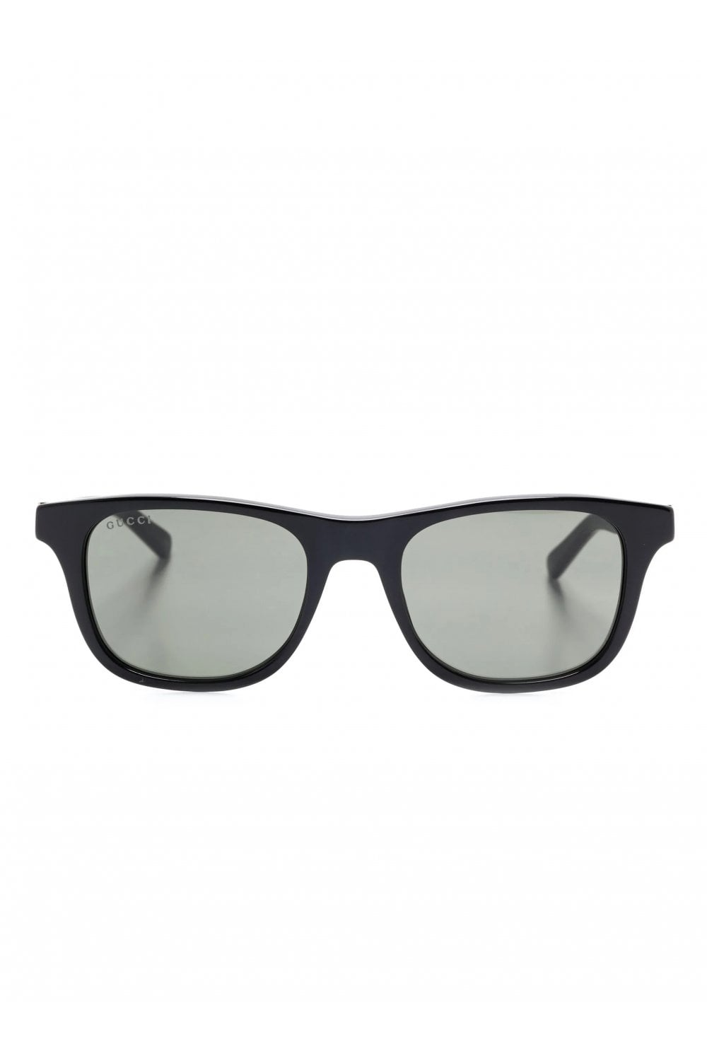 GUCCI EYEWEAR ENAMELLED DETAIL SUNGLASSES Size: OS, colour: BLACK