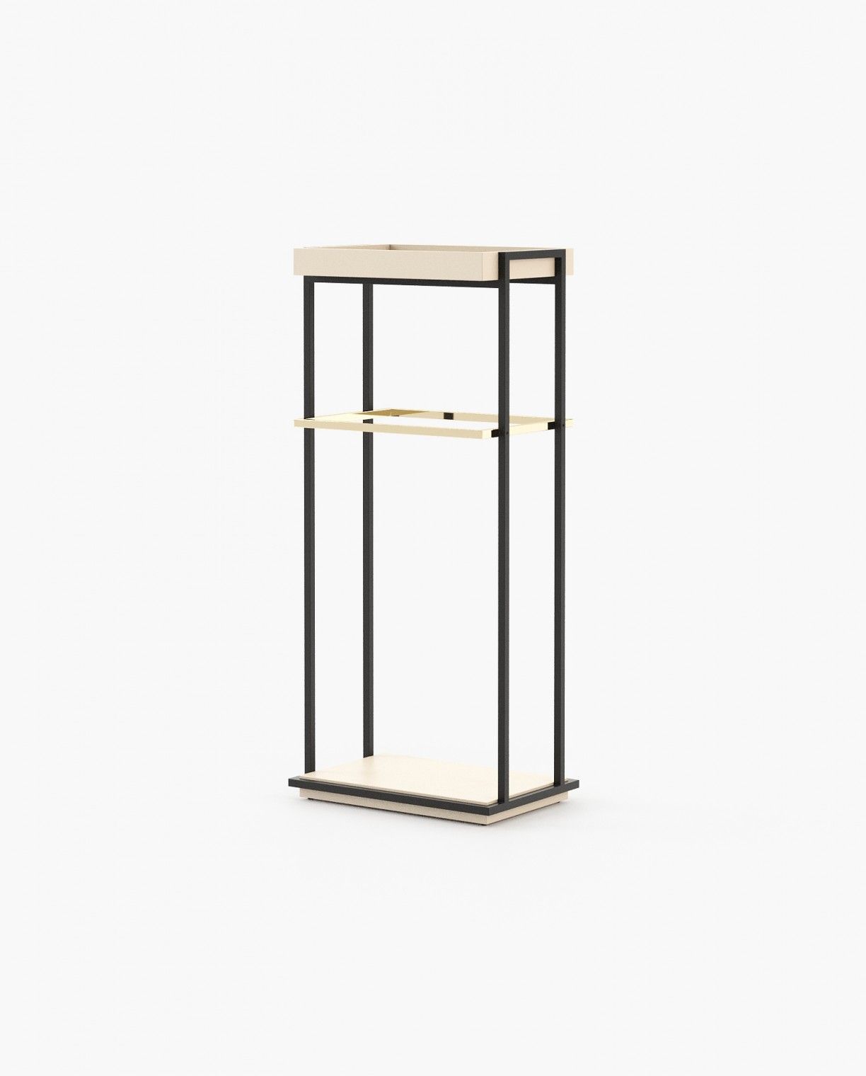 Laskasas TED Coat & Umbrella Stand Moka Lacquer Matte