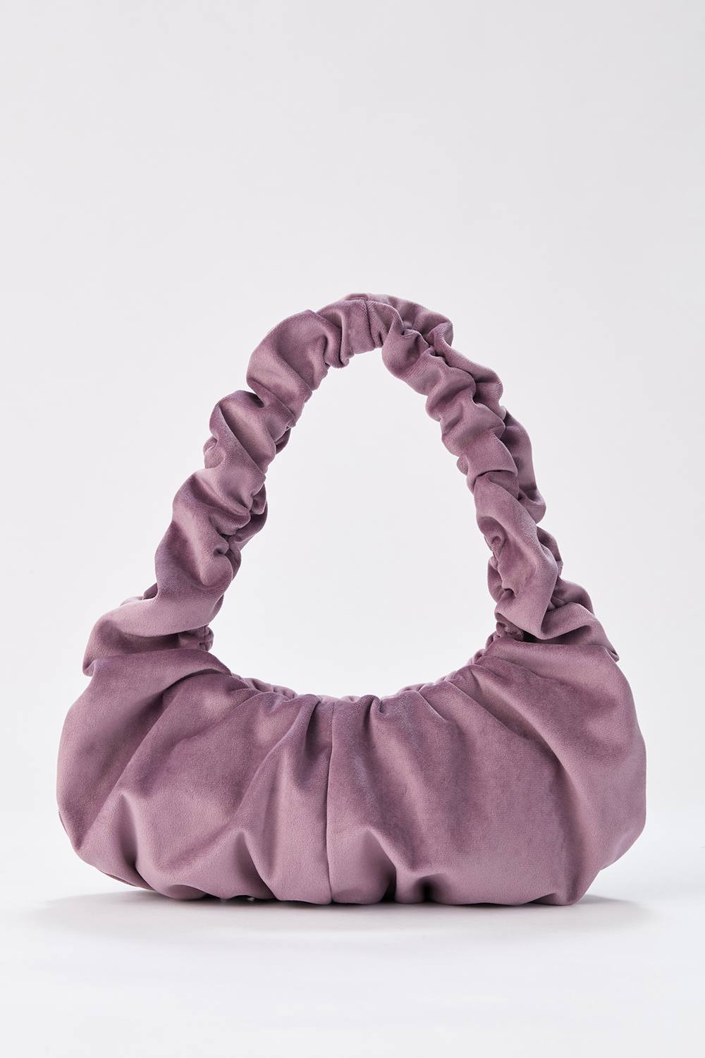 Belissh Women's Pleated Shoulder Bag in Lilac