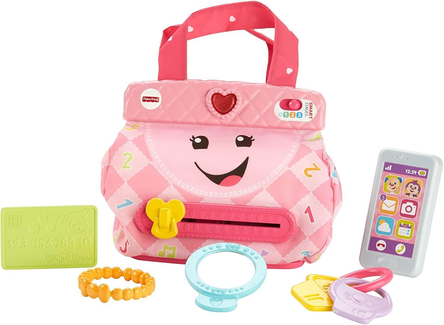 Fisher Price Laugh & Learn My Smart Purse Language
