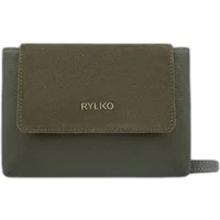 Women's leather handbag Ryłko