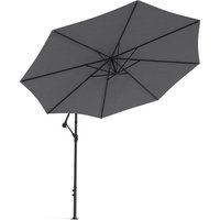 Dark Grey M Outdoor Cantilever Parasol Umbrella