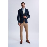 Marcello Single-Breasted Blazer with Camel Trousers