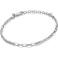 Multilink Bracelet, Silver