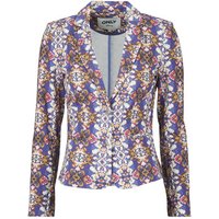Only ONLPOPTRASH LS AOP BLAZER women's Jacket in Multicolour