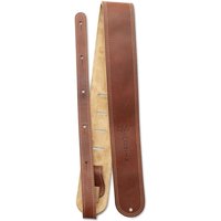 Martin A Strap ." Glove Style Leather wSuede Back Brown